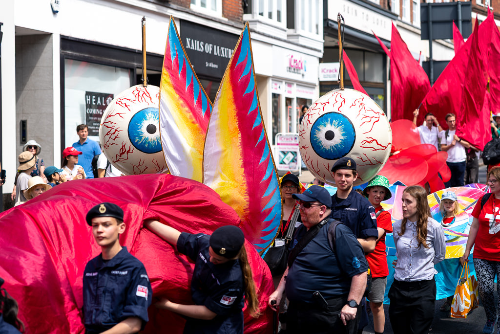 Eyeballs and cadets