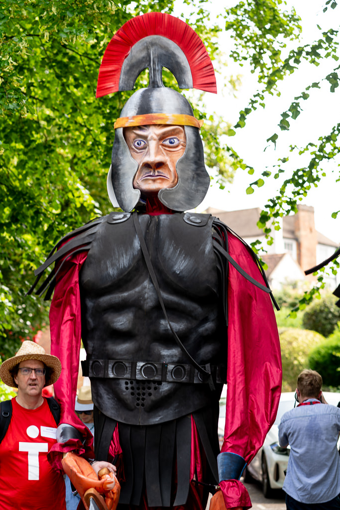 Guard puppet headshot